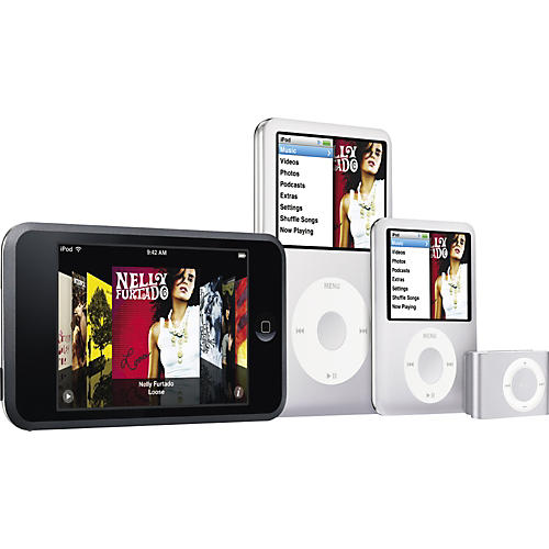 iPod shuffle 1GB + iPod touch 8GB 3台セット iPod shuffle 1GB +