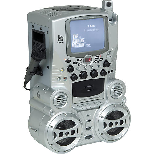 The Singing Machine STVG-718 Top-Load CDG Karaoke System with 7