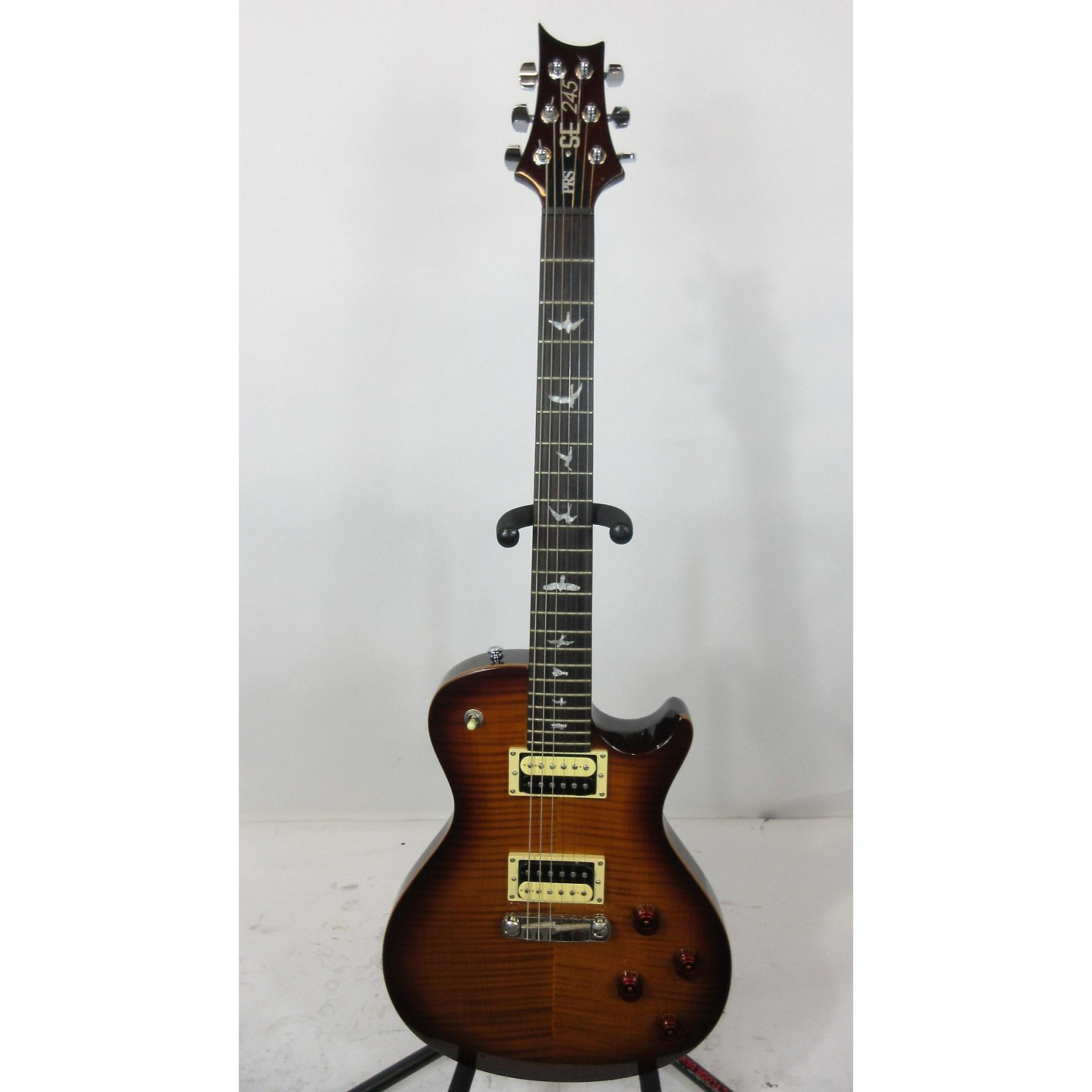Used PRS 245 SE Solid Body Electric Guitar Trans Brown Musician's Friend