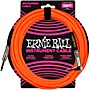 Ernie Ball 25 FT Straight to Angle Instrument Cable Neon Orange