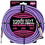 Ernie Ball 25 FT Straight to Angle Instrument Cable Purple