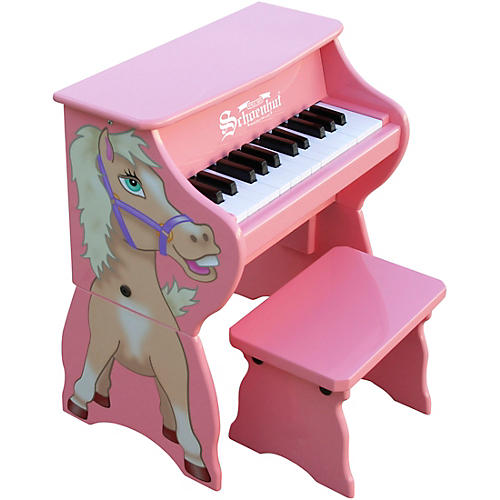 schoenhut piano pink