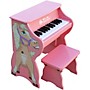 Schoenhut 25-Key Toy Piano with Bench Pink