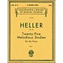 G. Schirmer 25 Melodious Studies Piano Op 45 By Heller