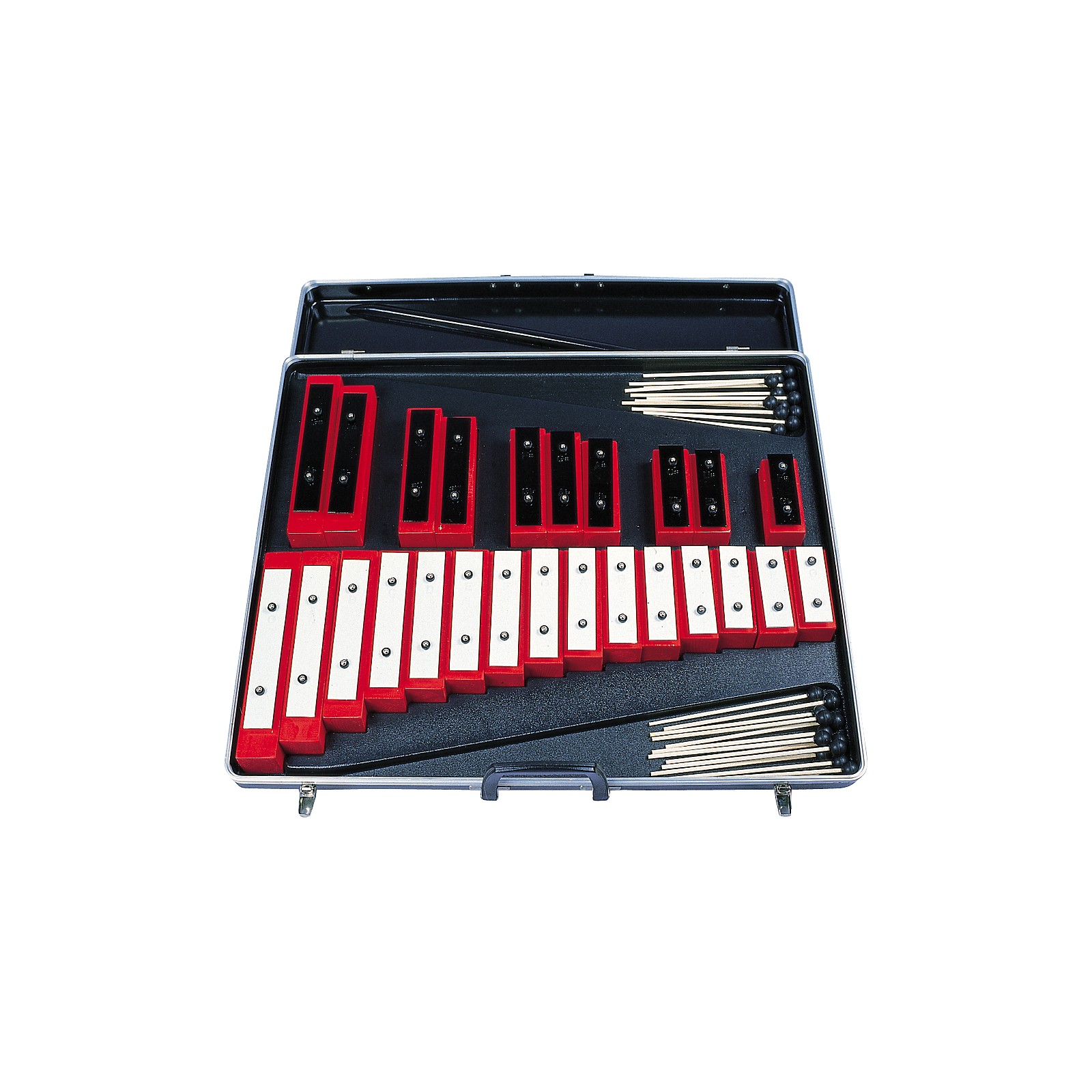 Rhythm Band 25 Note Chromatic Wooden Resonator Bell Set Musician's Friend