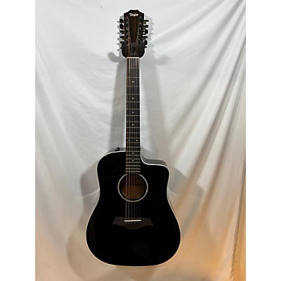 Taylor 250CE-BLK DLX 12 String Acoustic Electric Guitar