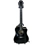 Used Taylor 250CE BLK DLX 12 String Acoustic Electric Guitar Black