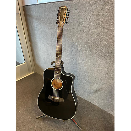 Taylor 250CE-BLK DLX 12 String Acoustic Guitar Black