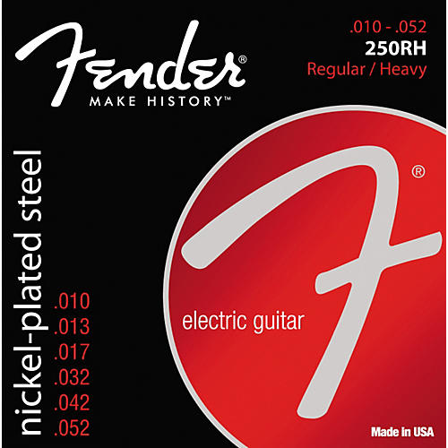 250RH Super 250 Nickel-Plated Steel Electric Strings - /Heavy