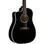 Taylor 250ce Plus Dreadnought 12-String Left-Handed Acoustic-Electric Guitar Black