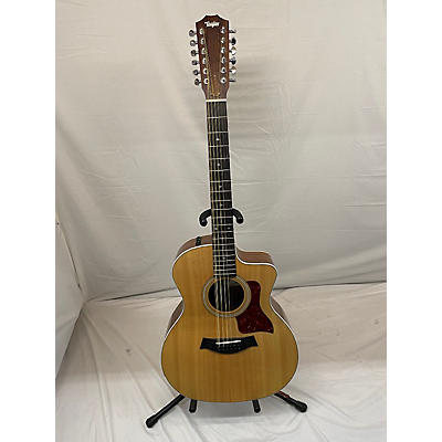 Taylor 254ce Dlx 12 String Acoustic Electric Guitar