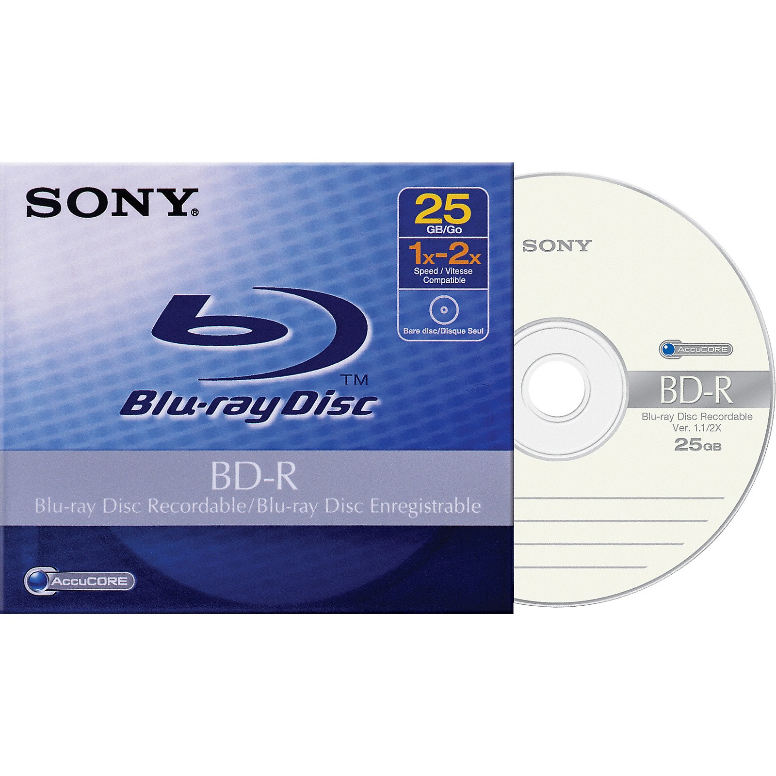 Sony 25GB BDR Recordable Disc Musician's Friend