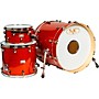 SJC Drums 25th Anniversary USA Custom 3-Piece Maple Shell Pack - Tangerine Glitter