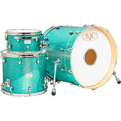 SJC Drums 25th Anniversary USA Custom 3-Piece Maple Shell Pack -