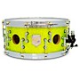 Open-Box SJC Drums 25th Anniversary USA Custom Maple Snare Drum - Condition 1 - Mint 14 x 6.5 in. Lime Glitter