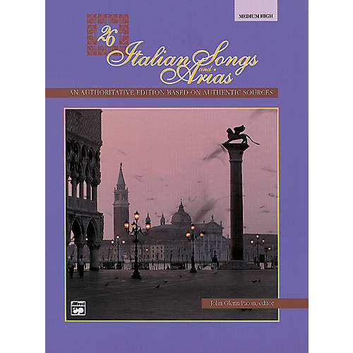26 Italian Songs and Arias Book & CD (Medium High)