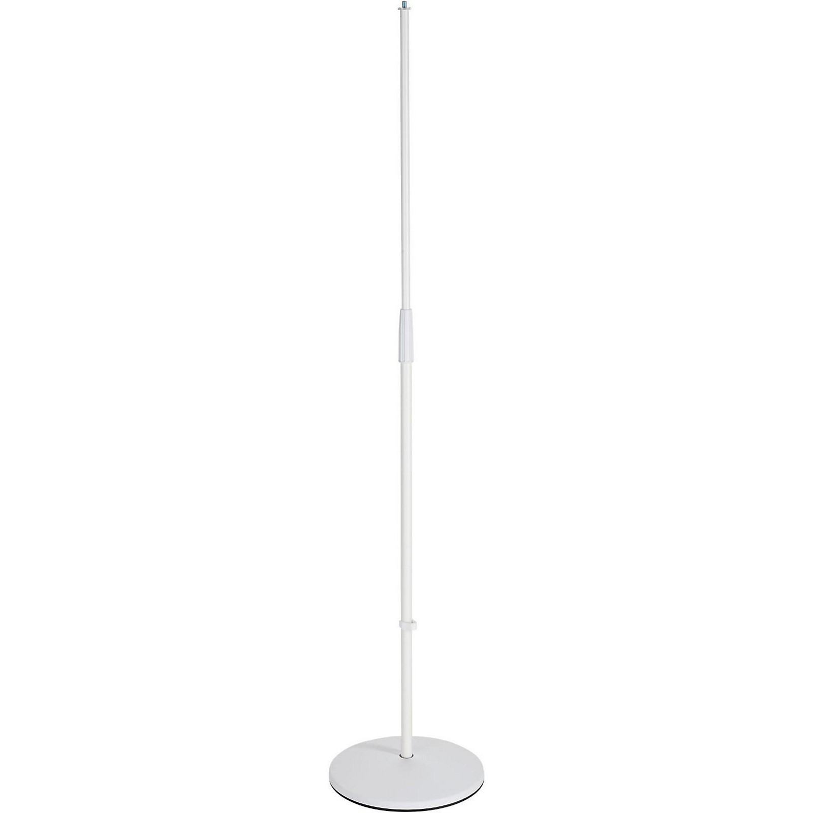 K&M 26010.500.76 White Round Base Microphone Stand Musician's Friend