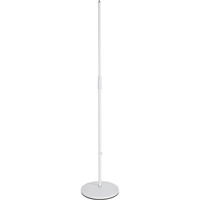K&M 26010.500.76 White Round Base Microphone Stand