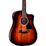Taylor 260ce-K DLX 10-String Dreadnought Acoustic-Electric Bajo Quinto Shaded Edge Burst