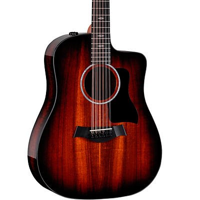 Taylor 260ce-K DLX Doce Doble 12-String Dreadnought Acoustic-Electric Guitar