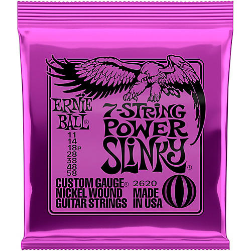 Ernie Ball 2620 Nickel 7-String Power Slinky Electric Guitar Strings