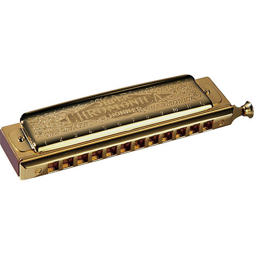 270 Super Chromonica - Gold Chromatic Harmonica