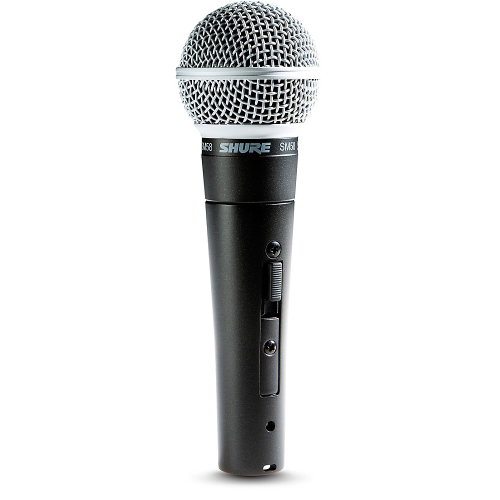 Shure SM58S Mic with Switch