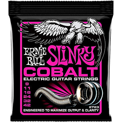 Ernie Ball 2723 Cobalt Super Slinky Electric Guitar Strings