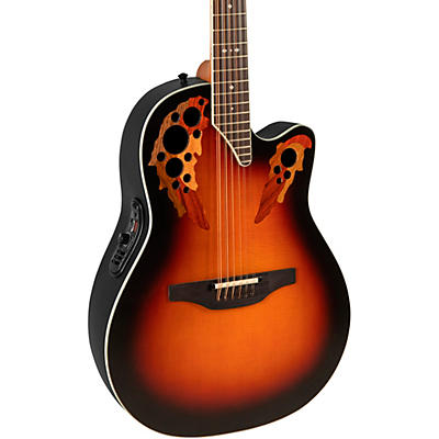 Ovation 2758AX-NEB-G Pro Series Standard Elite Deep Contour 12-String Acoustic-Electric Guitar