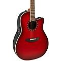 Ovation 2771AX Pro Series Standard Balladeer Deep Contour Acoustic-Electric Guitar Cherry BurstCherry Burst