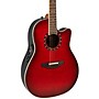 Ovation 2771AX Pro Series Standard Balladeer Deep Contour Acoustic-Electric Guitar Cherry Burst