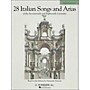 G. Schirmer 28 Italian Songs And Arias Of The 17th And 18th Centuries for Medium Low
