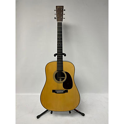 Martin 28 Style Herringbone Acoustic Electric Guitar
