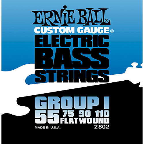 2802 Flat Wound Group I Electric Bass Strings