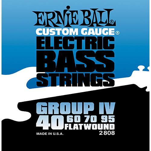 2808 Flat Wound Group IV Electric Bass Strings