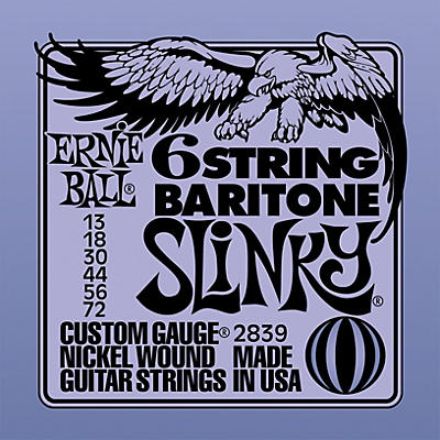Ernie Ball 2839 Baritone Electric Guitar String Set