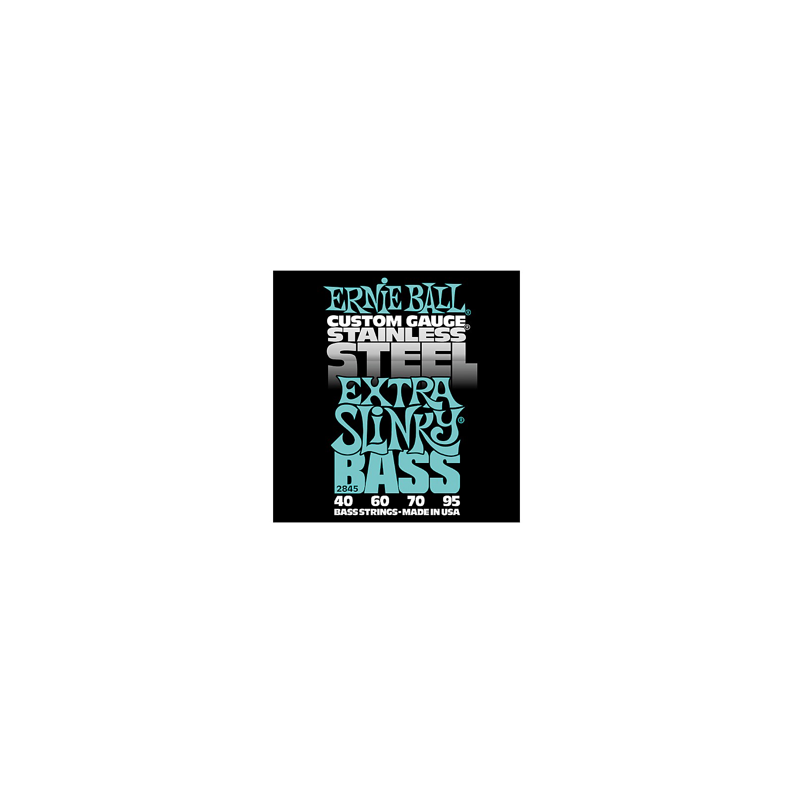 Ernie Ball 2845 Extra Slinky Stainless Steel Bass Strings | Musician's Friend