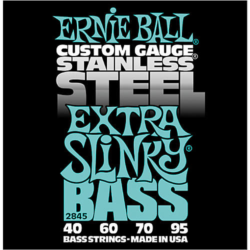 2845 Extra Slinky Stainless Steel Bass Strings