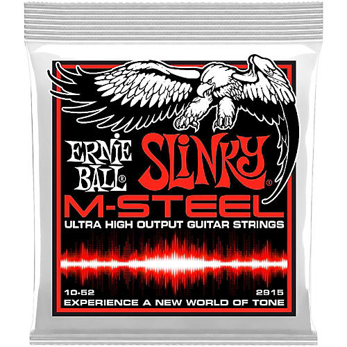 Ernie Ball 2915 M-Steel Skinny Top Heavy Bottom Electric Guitar Strings