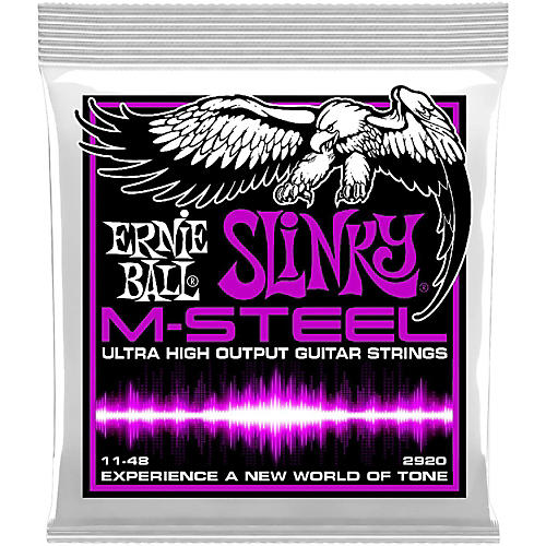 Ernie Ball 2920 M-Steel Power Slinky Electric Guitar Strings