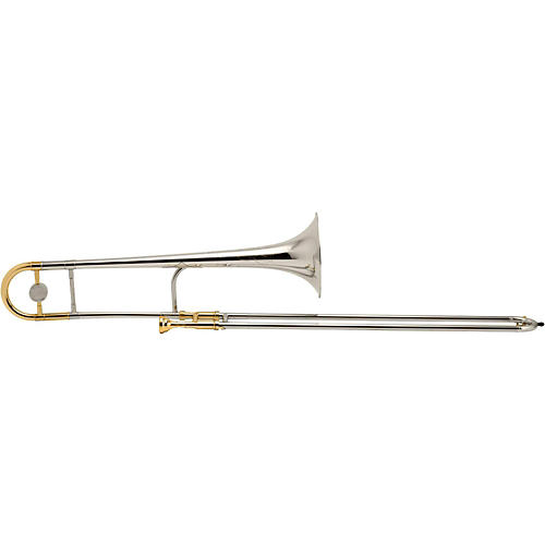 King 2B Legend Series Trombone 2BSXG Sterling Silver Bell Silver with Gold Trim