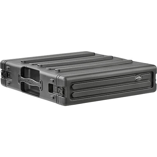 SKB 2U Space Roto Molded Rack Case Condition 2 - Blemished  197881168551