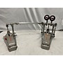 Used Pearl 2X10 ELIMINATOR DEMON DIRECT DRIVE DOUBLE BASS Drum PEDAL 112
