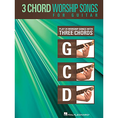 Hal Leonard 3-Chord Worship Songs for Guitar Guitar Collection Series Softcover