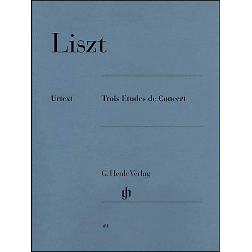 3 Etudes De Concert By Liszt