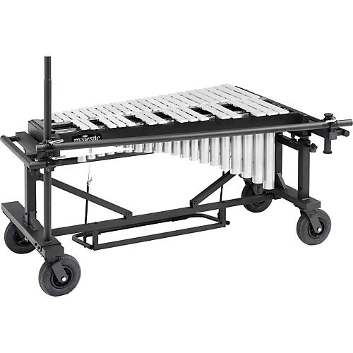 Majestic 3-Octave Silver Wide Bar Quantum Vibraphone w/o Motor