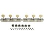 Open-Box Kluson 3 On A Plate Supreme Series Oval Plastic Tuning Machines Condition 1 - Mint Nickel