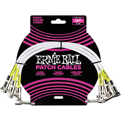 Ernie Ball 3-Pack Patch Cables