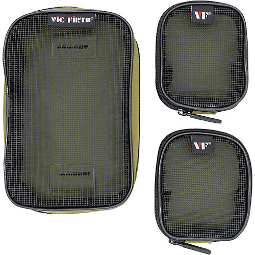 Vic Firth 3-Piece Accessory Pouch Kit Sage Green