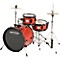 3-Piece Deluxe Junior Drum Set Level 1 Bright Red